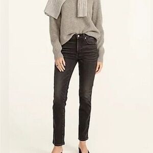 J. Crew Women's Vintage Slim-Straight Jeans, charcoal, 27P